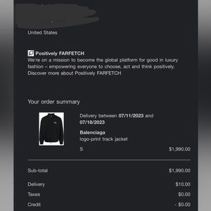 Balenciaga 3B Jacket